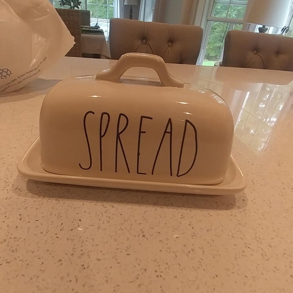 Rae Dunn spread dish